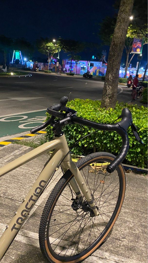 Gravel bike traction gritt Sports Equipment Bicycles Parts