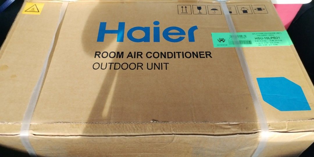 Haier Air Conditioning 1.0 hp (noninverter), TV & Home Appliances, Air