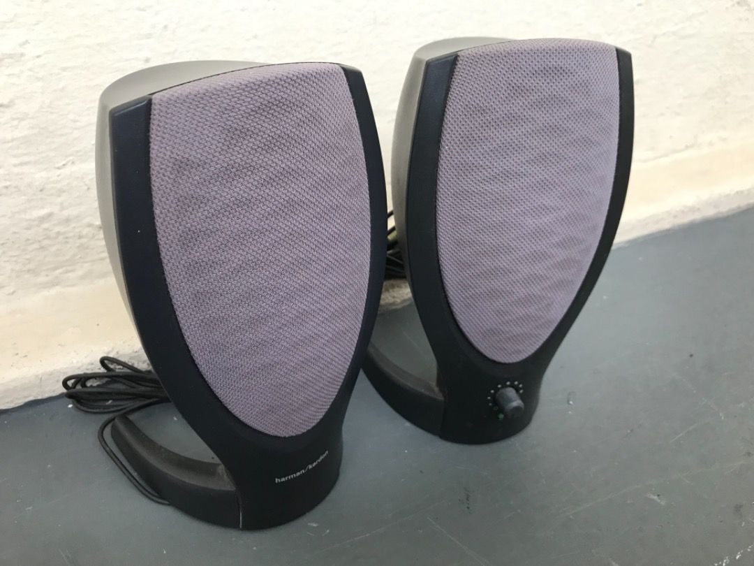 Harman Kardon HK206 multimedia computer twin speakers, Audio, Soundbars