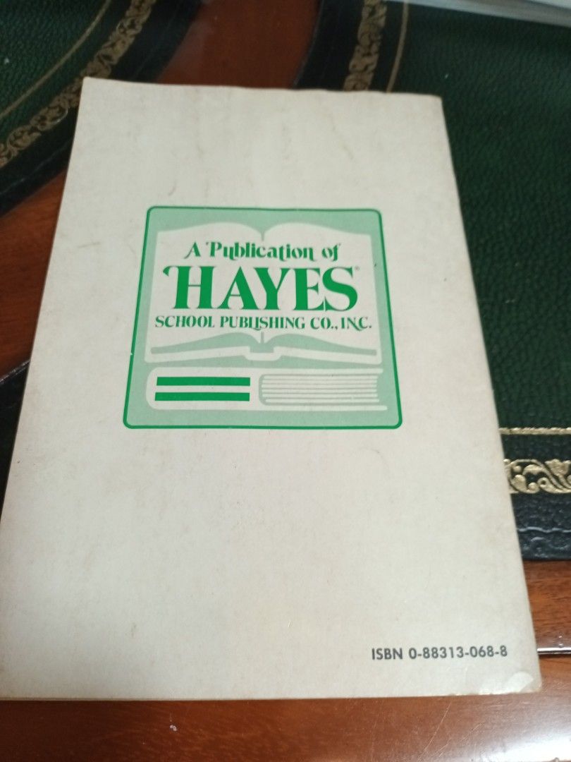 Hayes exercises in reading comprehension for grade 4 hobbies toys