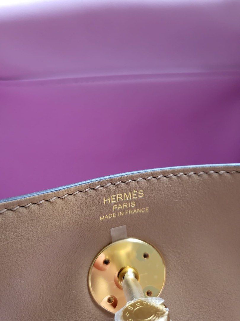 HERMES Lindy Verso Size 26 Veau Swift Chai/Mauve Sylvestre – Pinoy Warehouse