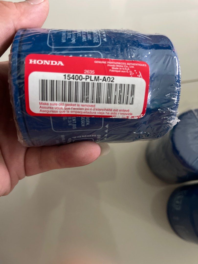 Honda Engine Oil Filter, Car Accessories, Accessories on Carousell