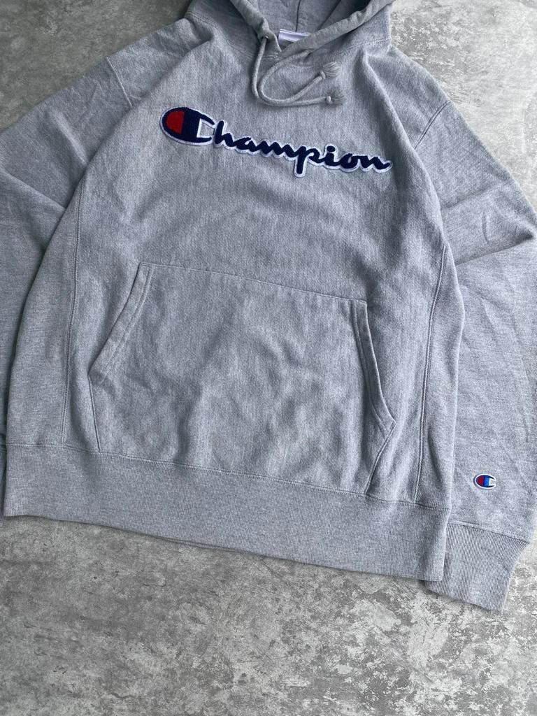 Hoodie champion bordir sales