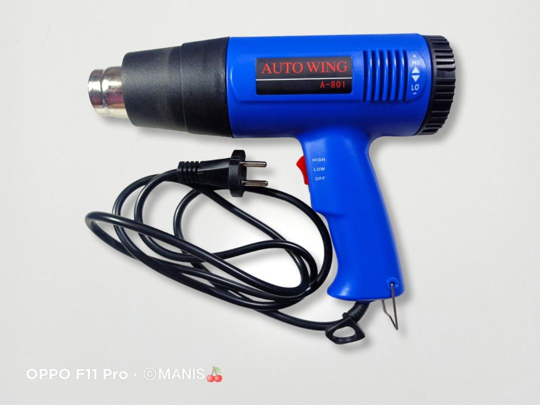 Hot Air Heat Gun Blower Shrink Gun Adjustable 1800W / High Performance