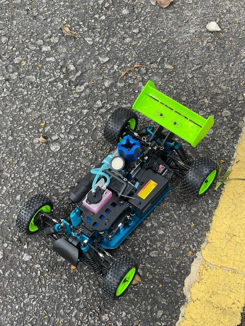 HSP RC Nitro Remote Control Car Buggy 1/10 Scale with Upgraded Digital
