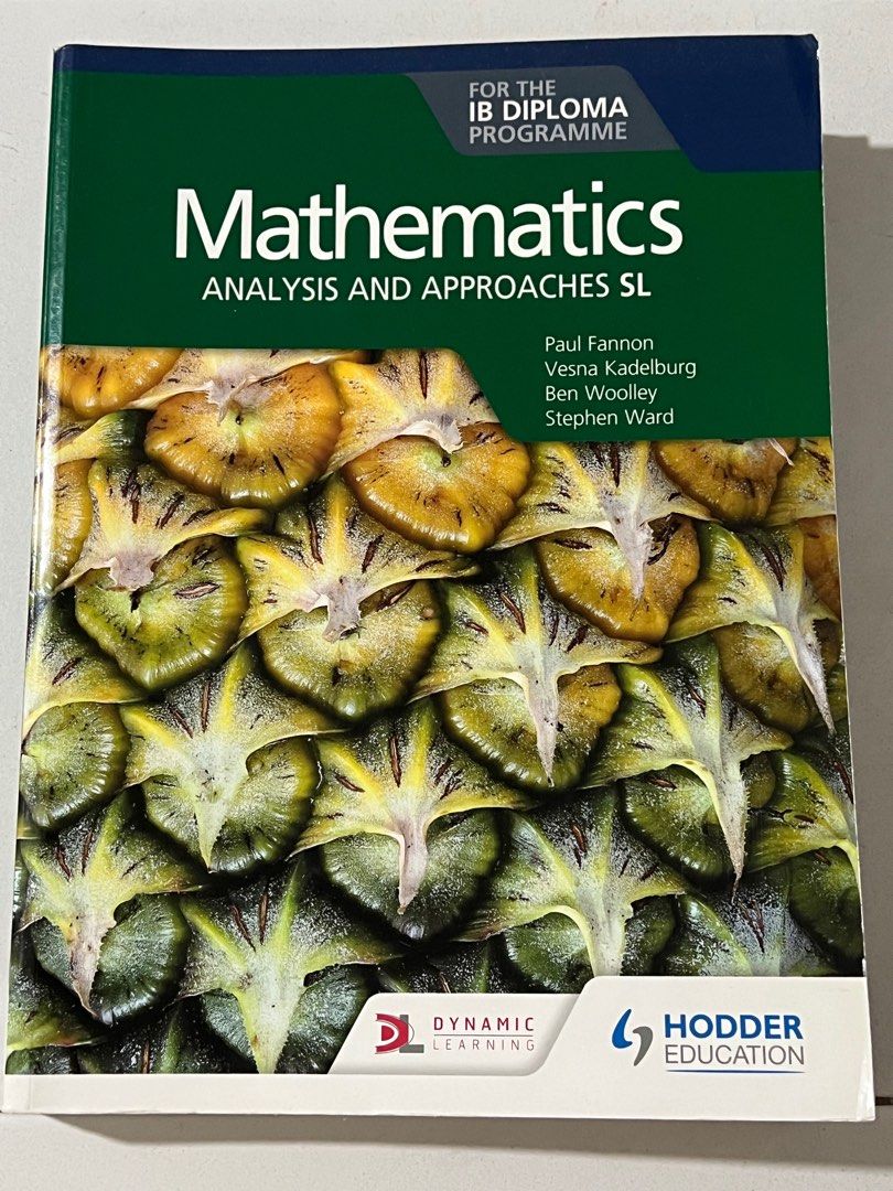 IB Diploma SL Math Analysis And Approaches Textbook Hobbies Toys ib-diploma-sl-math-analysis-and-approaches-textbook-hobbies-toys
