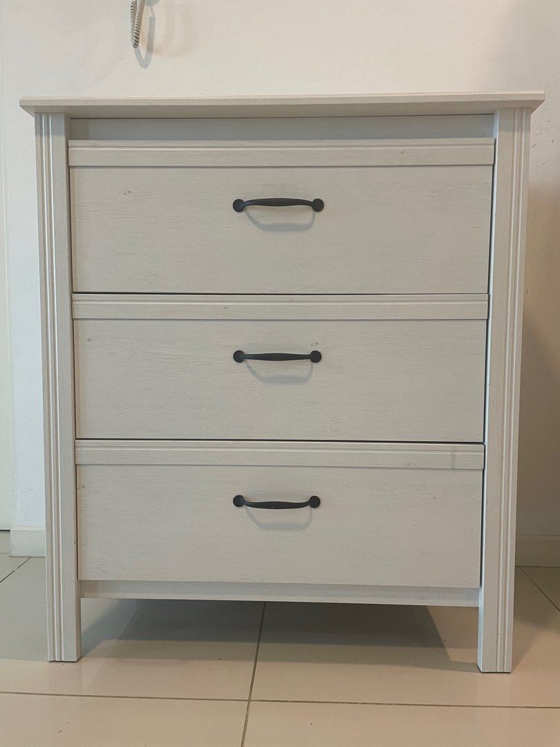 Ikea brusali chest sales of 3 drawers