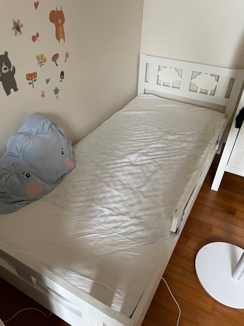 Ikea junior bed frame, Furniture & Home Living, Furniture, Bed Frames & Mattresses on Carousell
