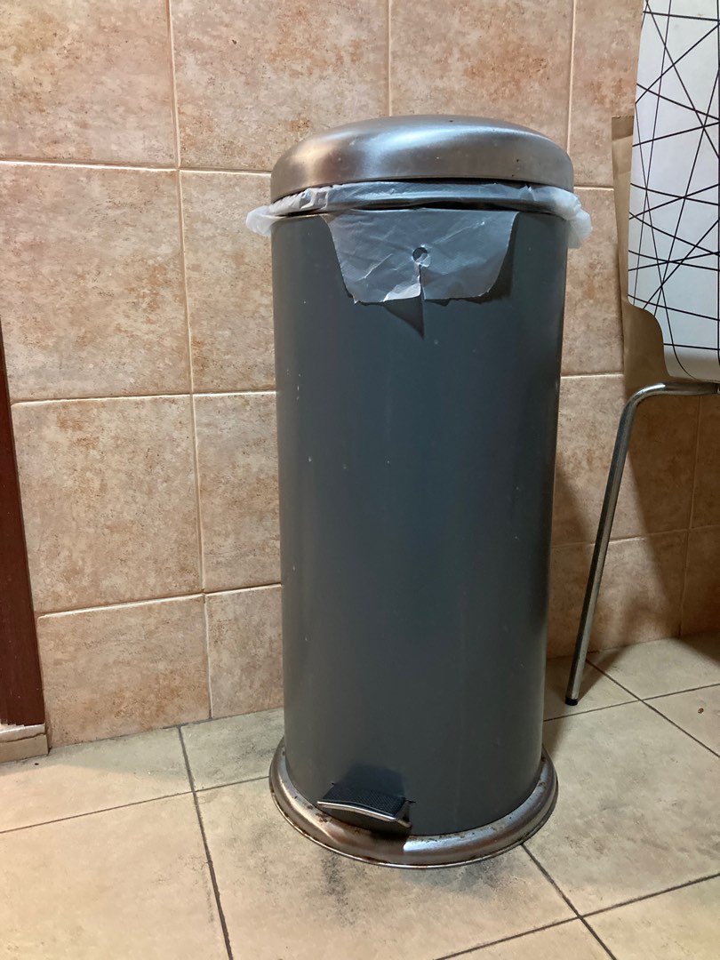 Ikea Pedal Bin 30L (68cm tall), Furniture & Home Living, Cleaning