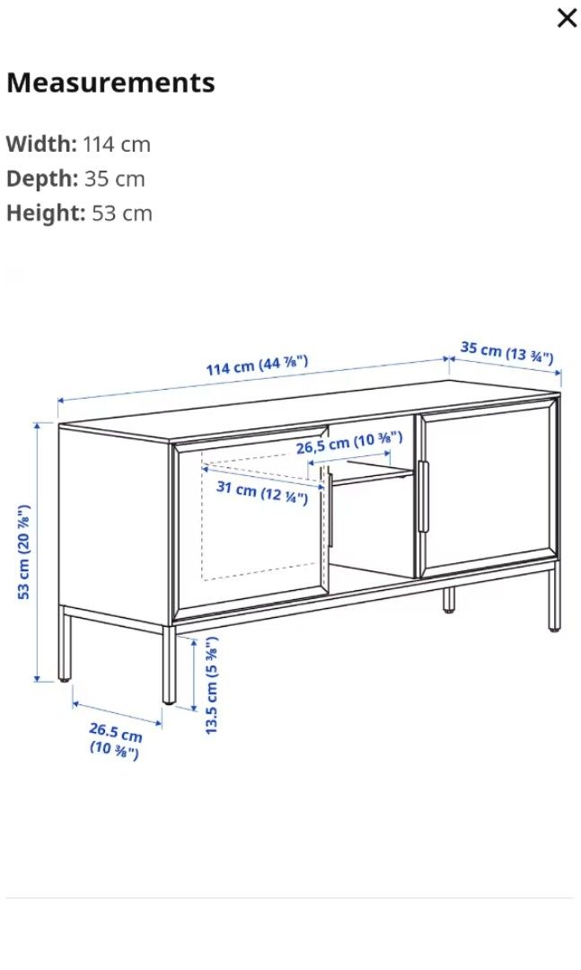 IKEA TV Console, Furniture & Home Living, Furniture, TV Consoles on