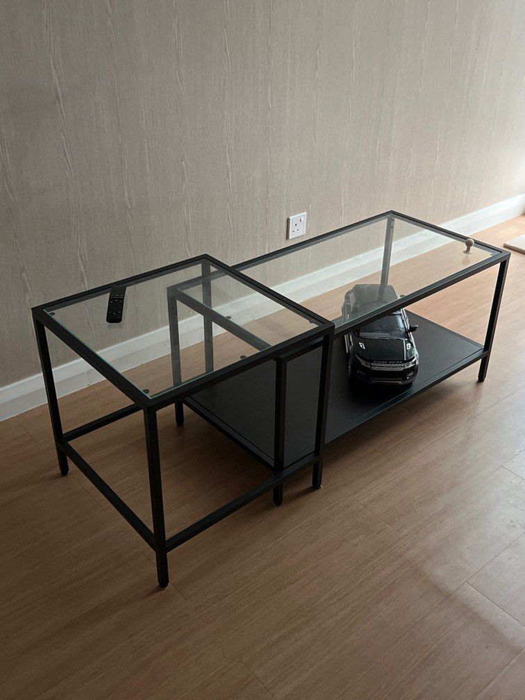 IKEA VITTSJO Nest of table, set of 2, Furniture & Home Living