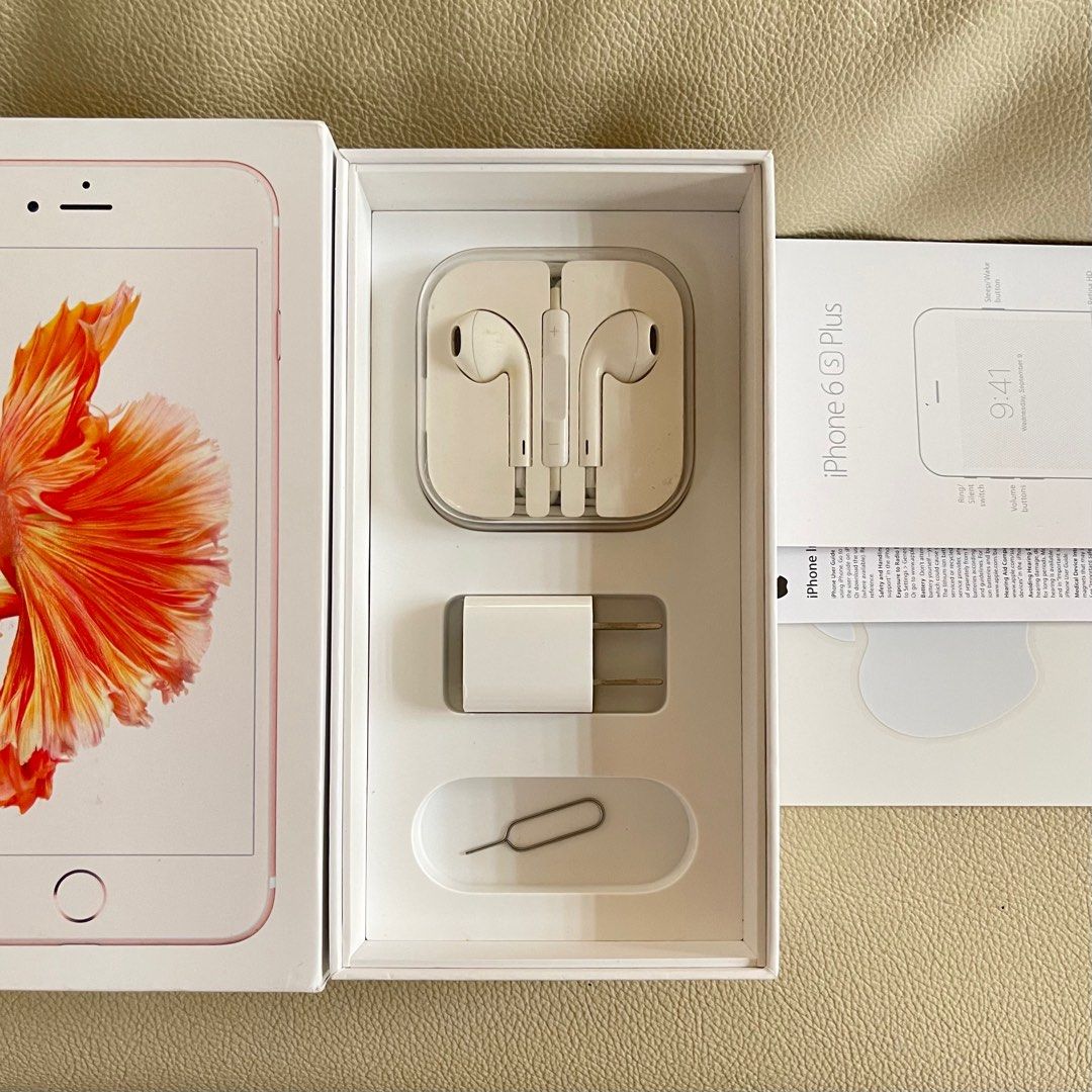 iPhone 6s plus (Rose Gold) 32gb (Category: iPhone 6 Series) located in Tuguegarao City. Submitted by grave.yardsale (Listing ID 1202433348, Image 1). Description: FOR SALE iPhone 6s plus (Rose Gold) 32gb Globe/TM locked condition: 8/10 ★ iOS 15.7 ★ 78% battery health ★ minor issue: line on top of screen (not too visible; doesn’t affect visual/function) ★ LADY OWNED: og parts, never repaired ★ with og box, og adapter (no cable), og earphones (left