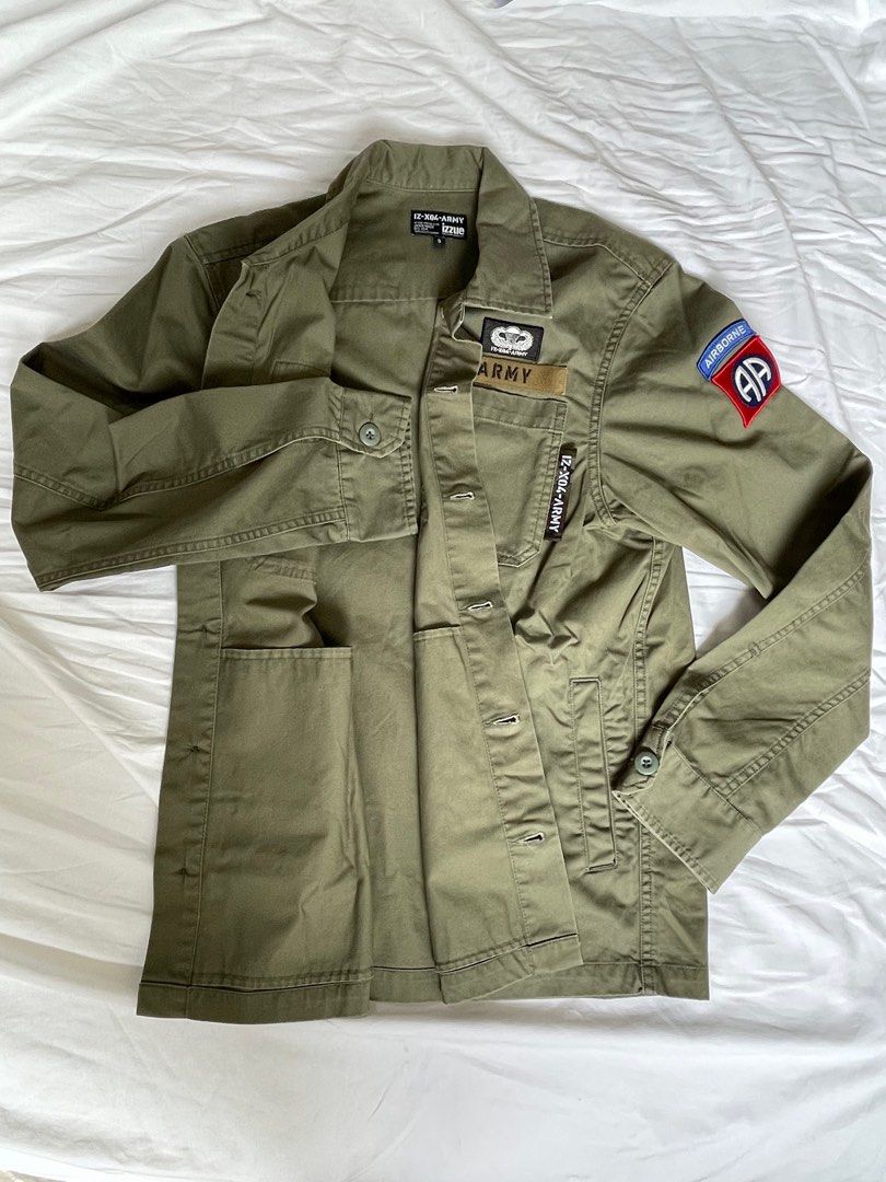 Izzue army jacket outlet
