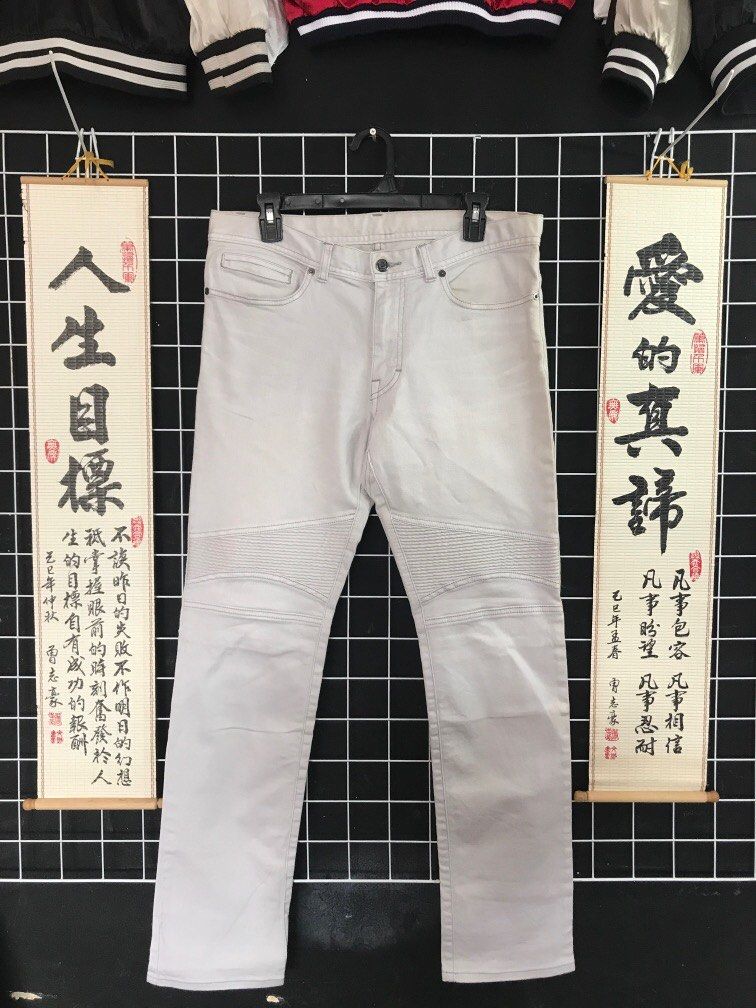 JEANS BIKERS EPOCA UOMO JAPAN, Fesyen Pria, Pakaian Bawahan di