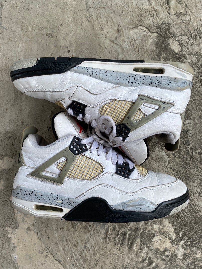 Jordan 4 white outlet cement price in philippines