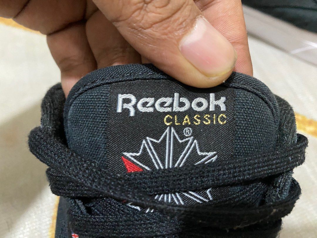 Reebok classic fake vs hot sale real