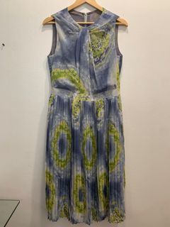 K&Company blue/green printed dress
