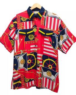 Kemeja Vintage Rantai