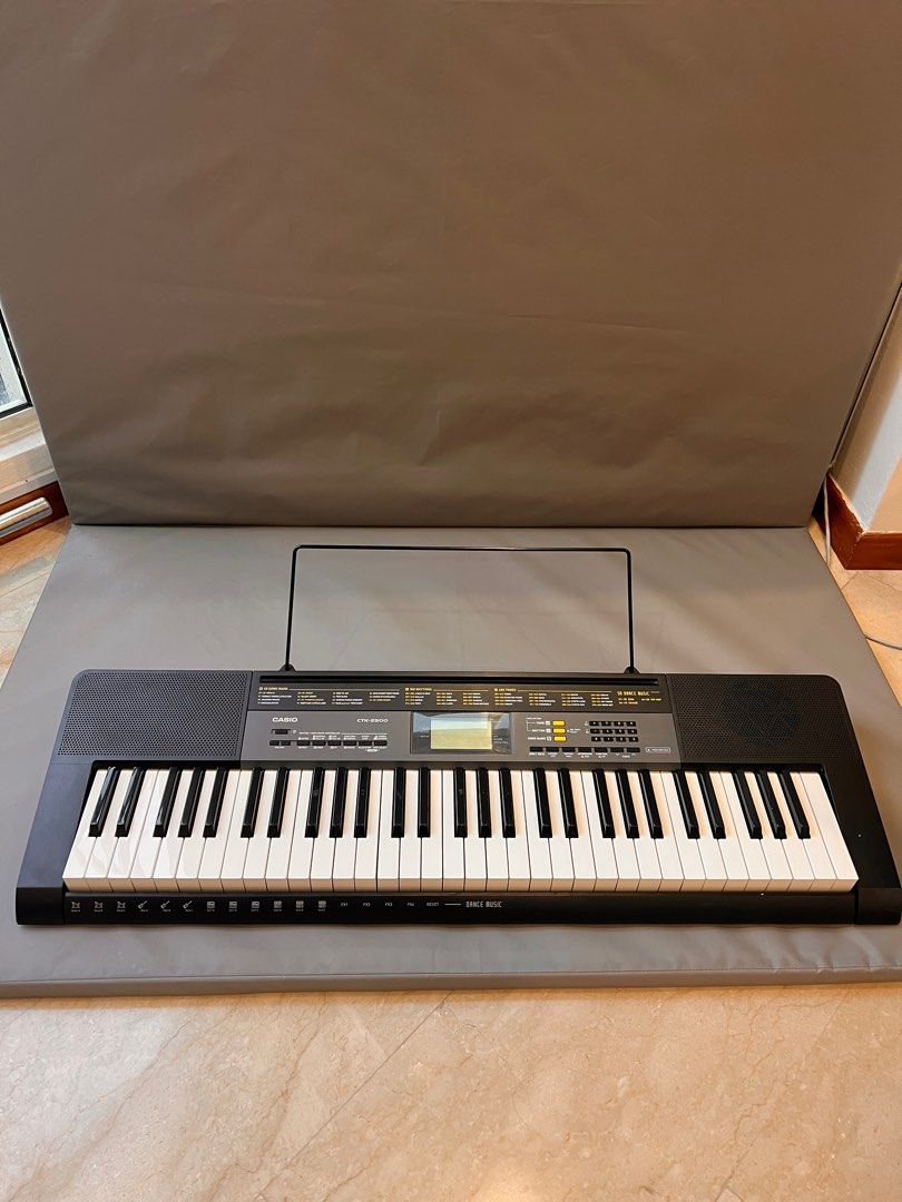 Casio ctk 2500 outlet weighted keys
