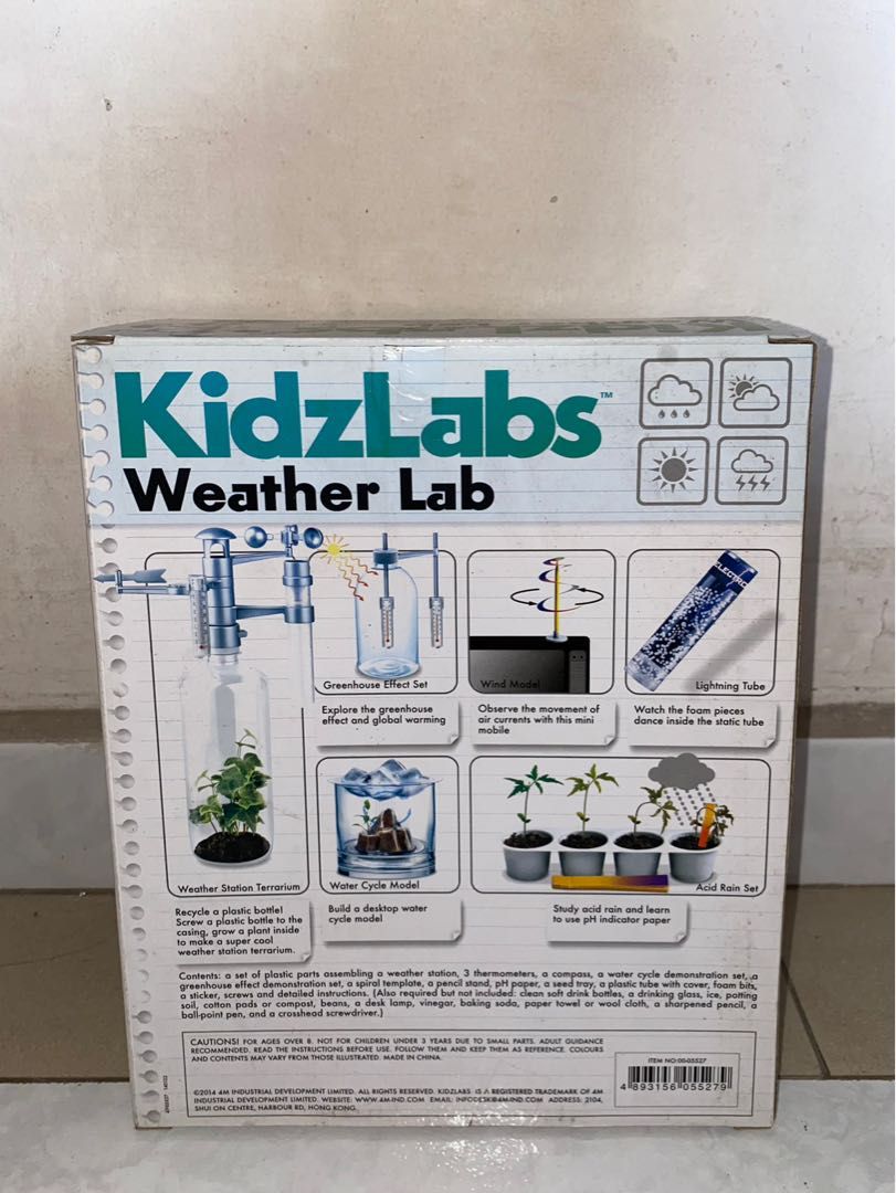 Kidz labs weather lab discount