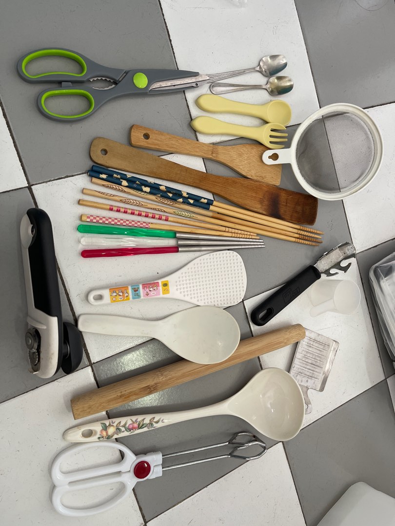 Kitchen cutleries and utensils , 傢俬＆家居, 廚具和餐具, 餐具和餐具 Carousell