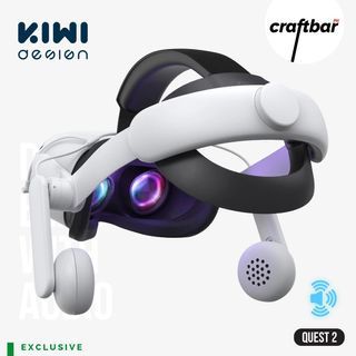 KIWI Design Audio Head Strap for Oculus / Meta Quest 2