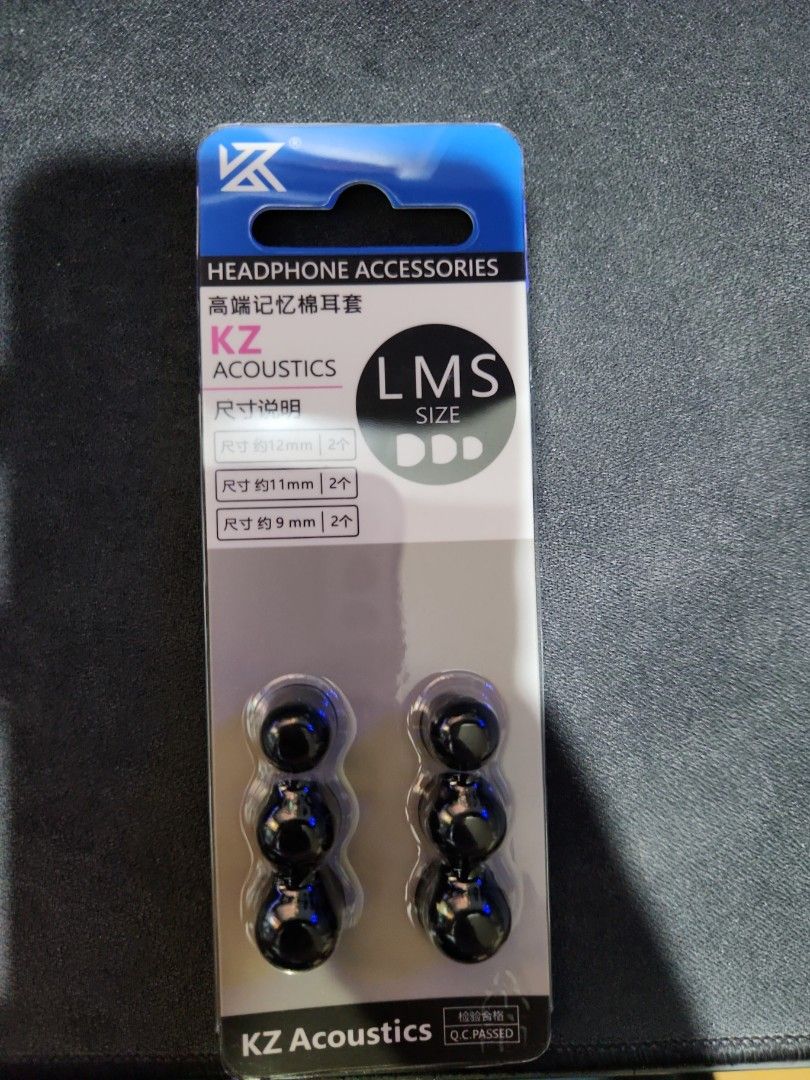 KZ InEar Monitor Foam eartips, Audio, Earphones on Carousell