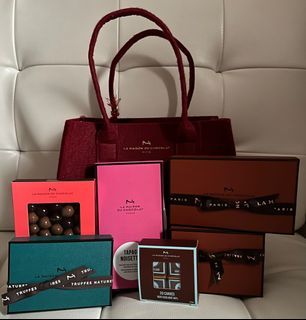 LA MAISON CHRISTMAS HAMPER 聖誕節朱古力六盒