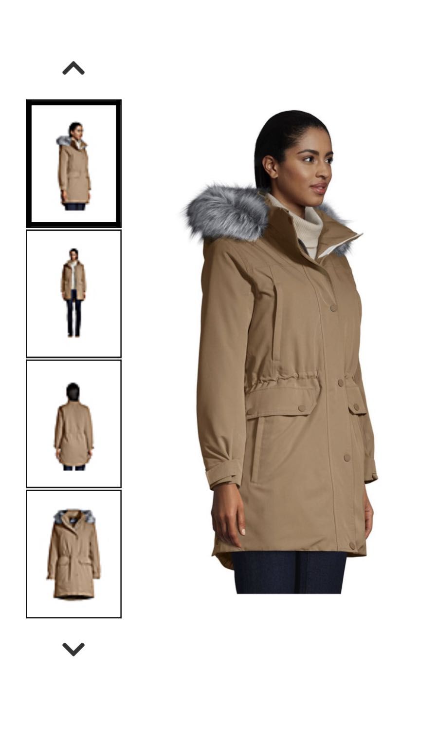 Lands end womens expedition parka sale