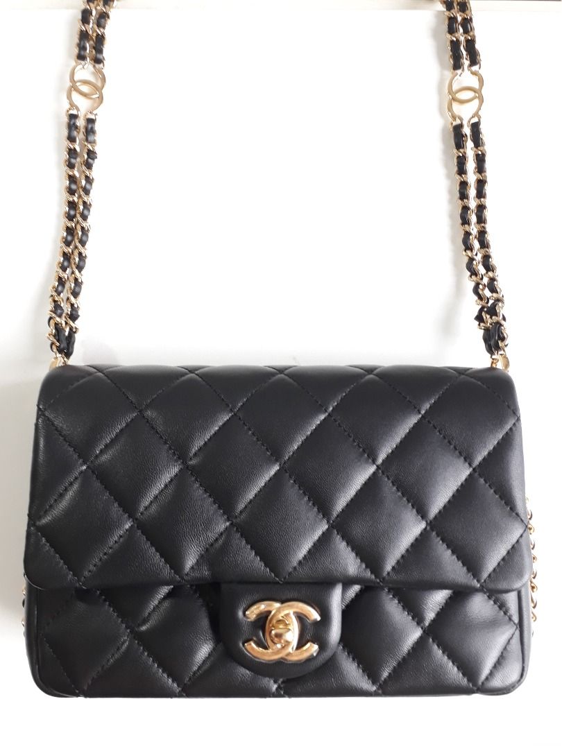 CHANEL 2023 Cruise CHANEL ☆FLAP BAG WITH TOP HANDLE ☆A92236 B08027 NL302