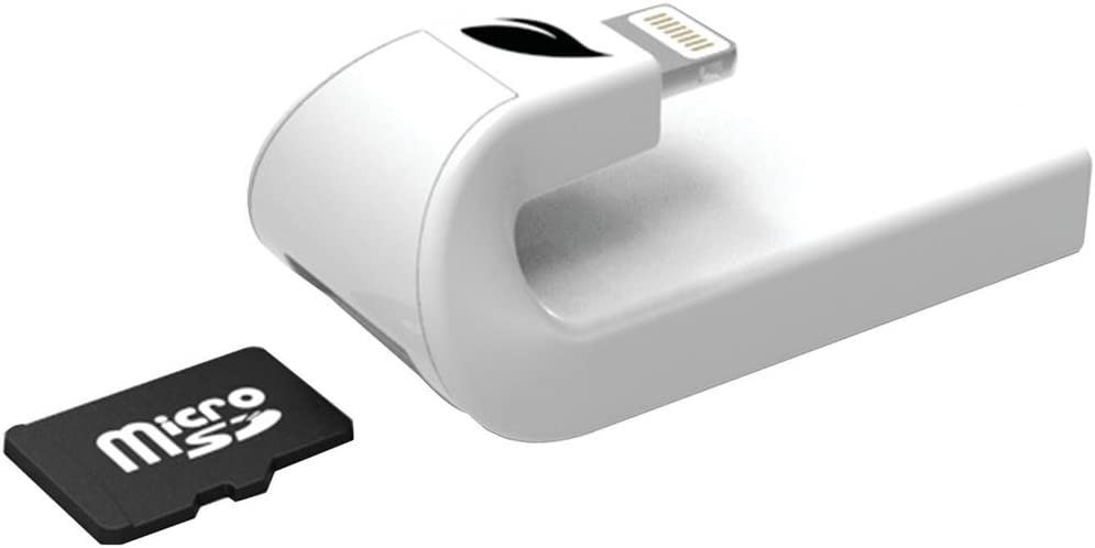 Leef iAccess MicroSD Card Reader with Lightning Connector for iOS ...