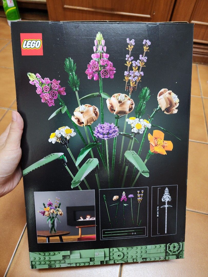 Lego flower bouquet creator 10280, Hobbies & Toys, Toys & Games on