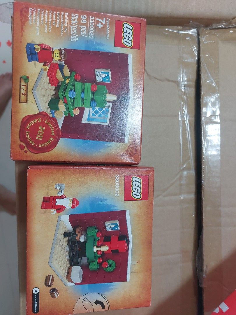 Lego Xmas set of 2 3300020 3300002, Hobbies & Toys, Toys & Games on ...
