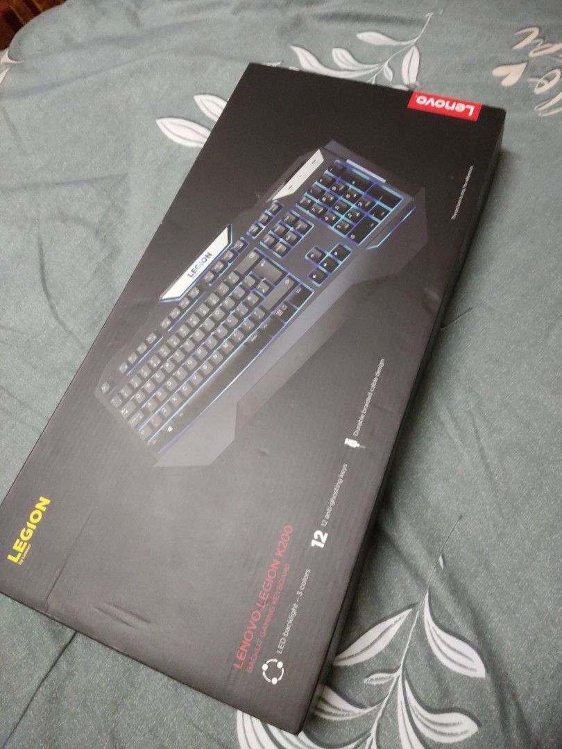 Lenovo Legion K200, Computers & Tech, Parts & Accessories, Computer Keyboard  on Carousell
