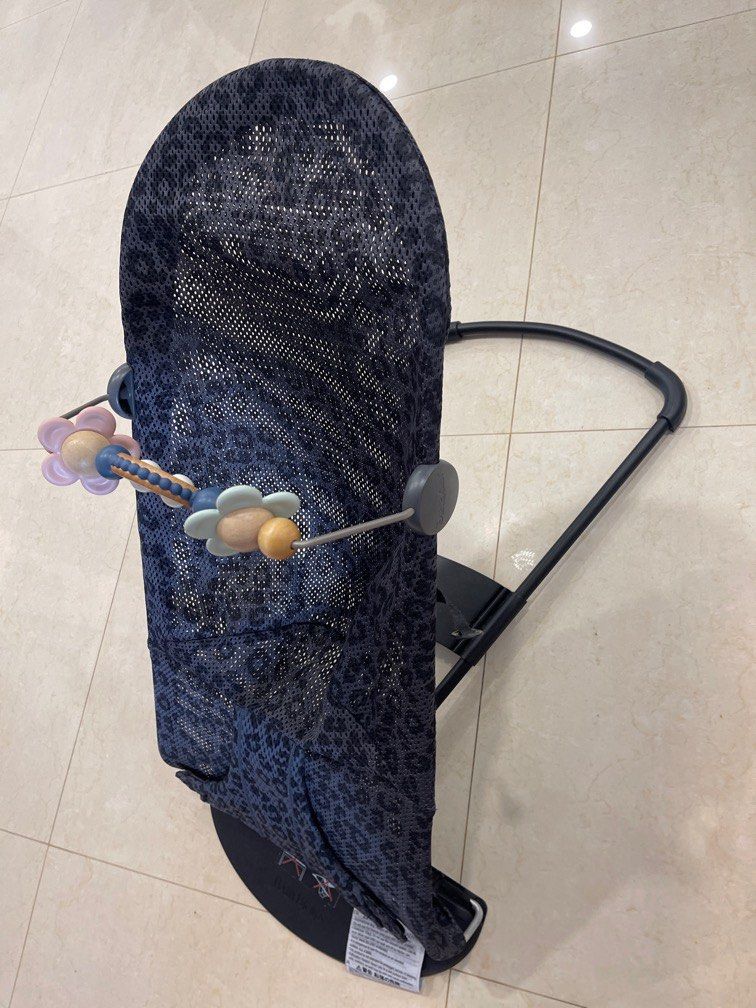 Leopard print Baby Bjorn Bouncer, Babies & Kids, Baby Nursery & Kids