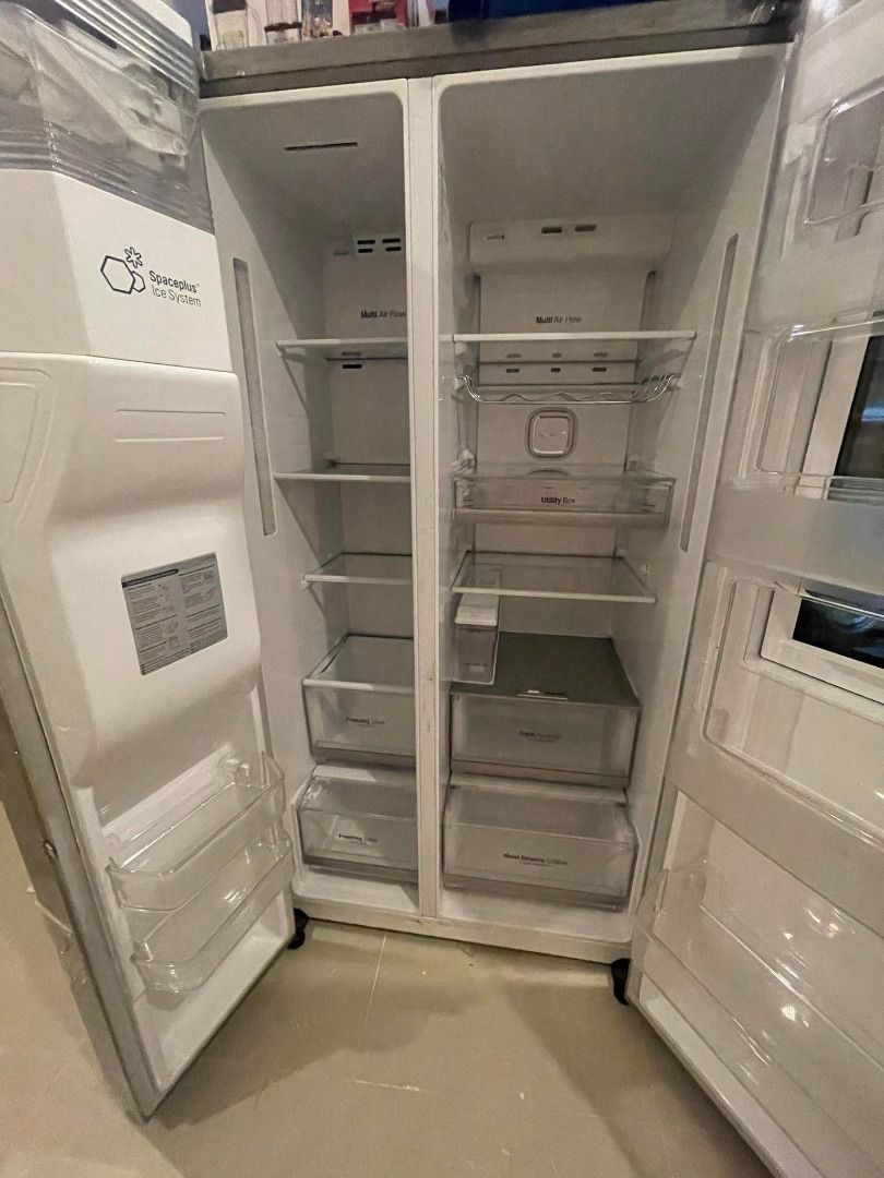 LG Inverter Refrigerator Freezer Thinq 23.8cuft Instaview Knock On Door