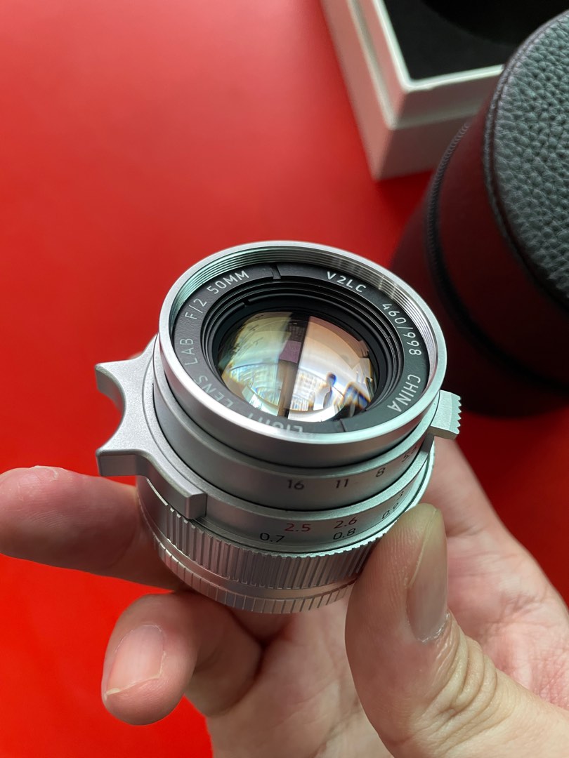 Light Lens Lab 50mm F2 Elcan BNIB chrome for Leica M10 M10P M11