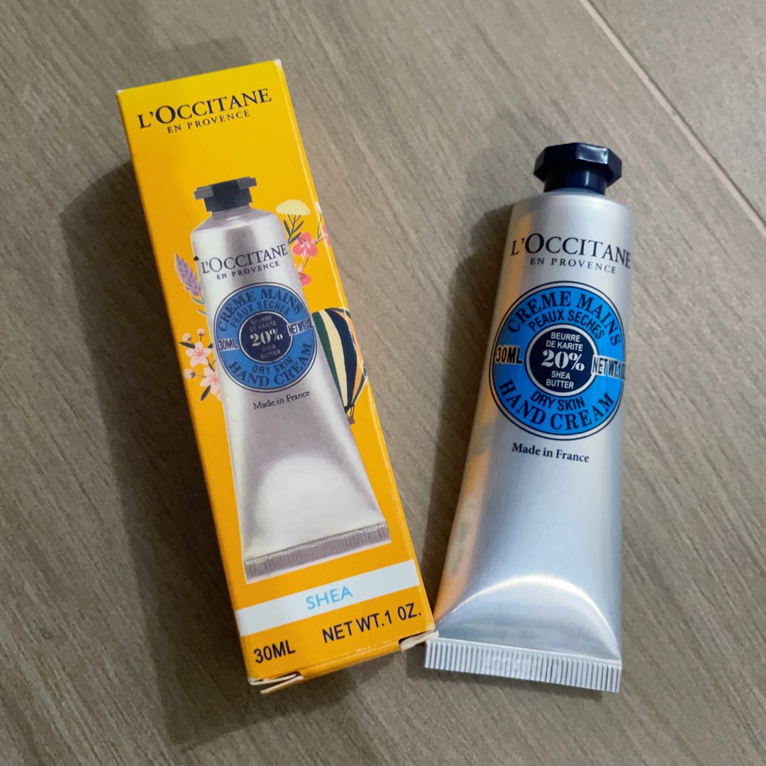 Loccitane Hand Cream 30ml, 美容＆化妝品, 沐浴＆身體護理, 沐浴及身體護理 - 身體護理 - Carousell
