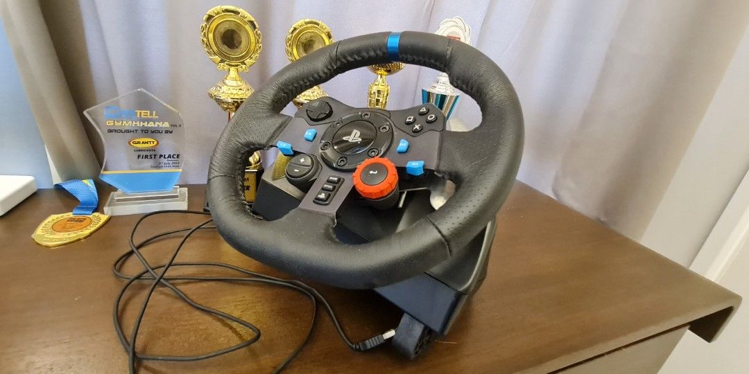 Logitech G29 with Shifter, Video Gaming, Gaming Accessories, Controllers on Carousell