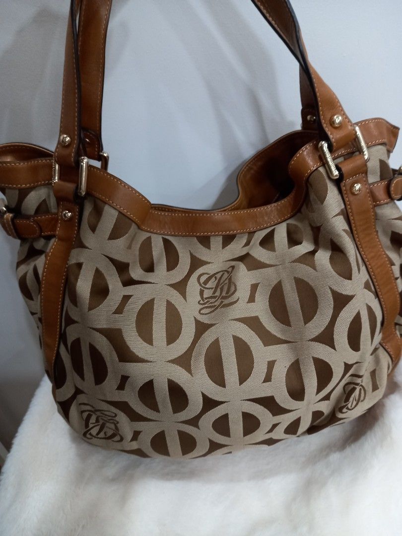 Cloth handbag Louis Quatorze Brown in Cloth - 30806579