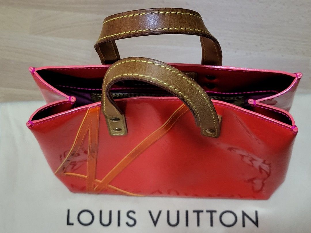 Louis Vuitton, Bags, Authentic Louis Vuitton Hot Pink Orange Robert  Wilson X Lv Collab Collectors