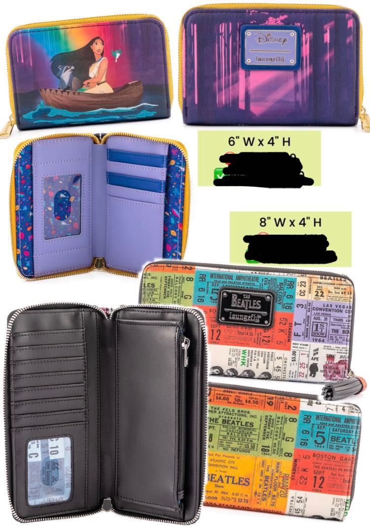 Loungefly Disney Minnie Mouse Wallet Hocus Pocus Binx Black Cat Star ...