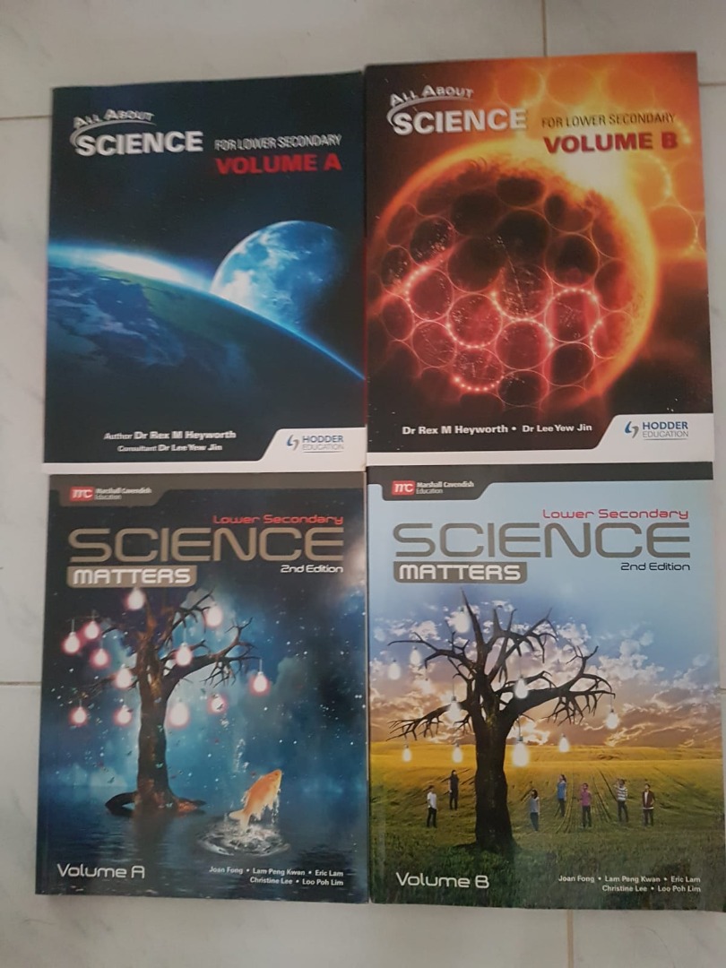 Lower Secondary Science Textbooks - FREE, Hobbies & Toys, Books ...