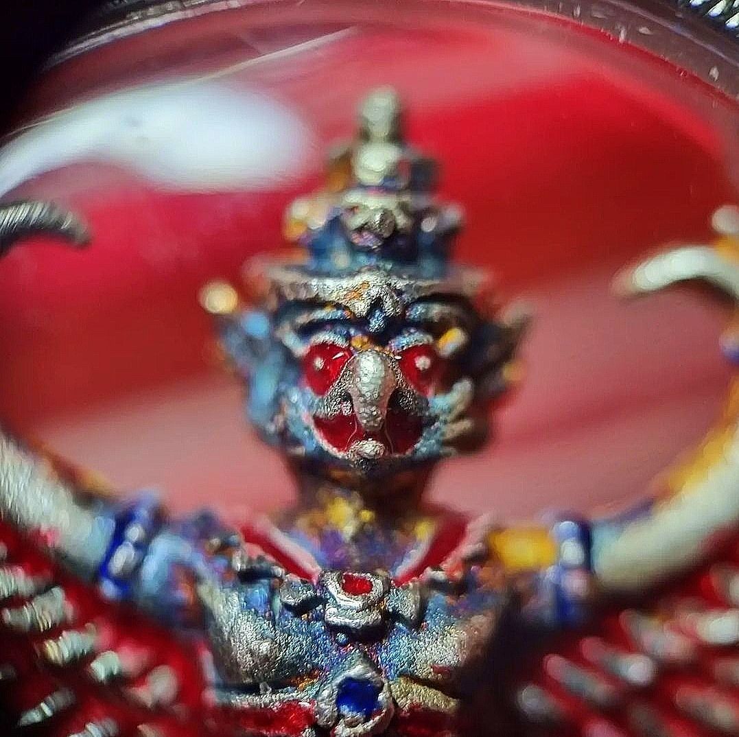 LP Wara Garuda silver material B.E2553 Phim Nine Garuda version