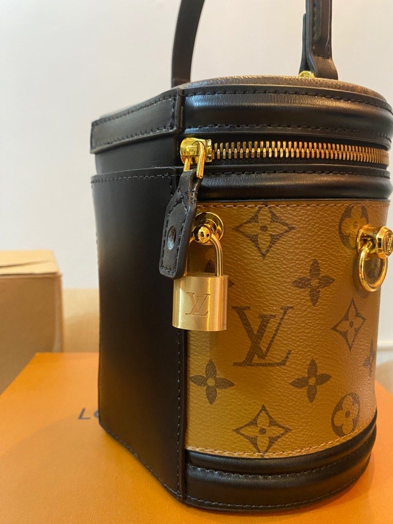 Authentic Louis Vuitton Cannes Monogram Reverse Canvas with Microchip ,  Luxury, Bags & Wallets on Carousell