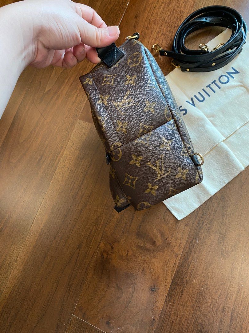 LV Palm Springs Mini URGENT SALE, Women's Fashion, Bags & Wallets,  Cross-body Bags on Carousell