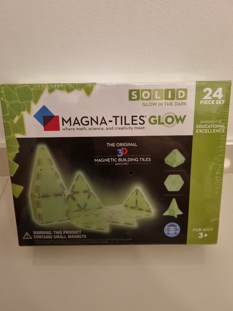 Magna tiles glow 24 piece store