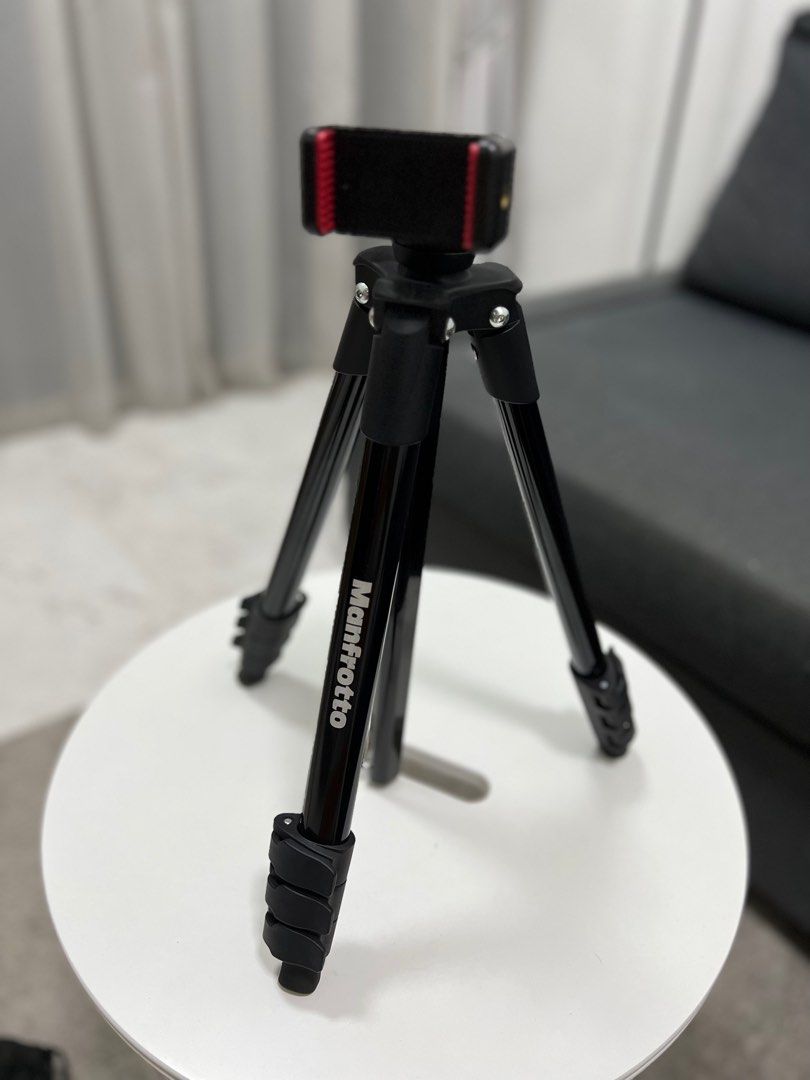 Manfrotto Compact Light Aluminium Tripod with Ball Head, Photography