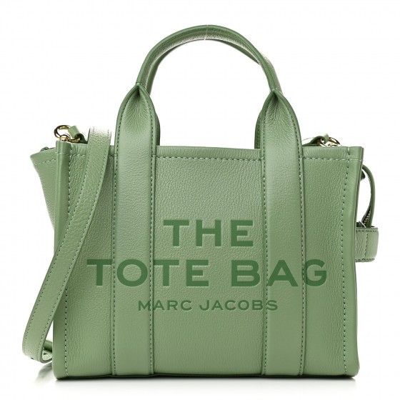 Marc Jacobs Grained Calfskin Mini The Tote Bag Candy Pink