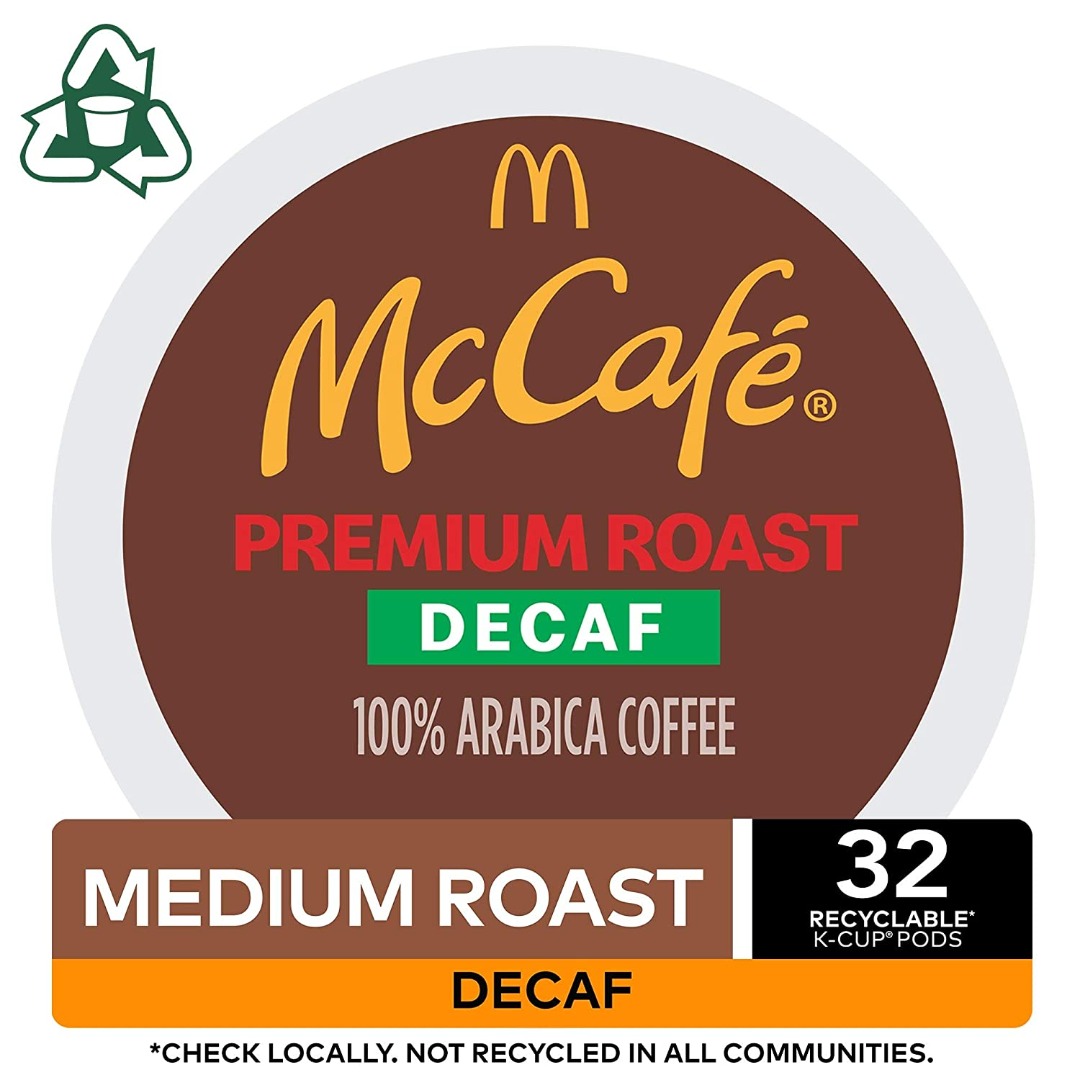 McCafe Keurig Single Serve KCup Pods, Premium Roast Decaf dolce gusto